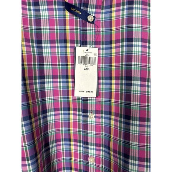 Ralph Lauren Polo Men's Long Sleeve Button-Down Oxford Performance Shirt 2XB New - Picture 3 of 13